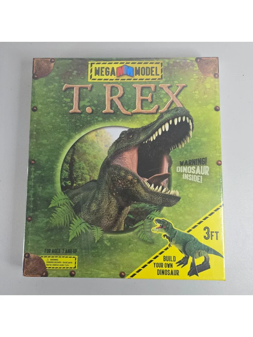 Scholastic Mega Model T.Rex Build Your Own Dinosaur Educational Home School Kit